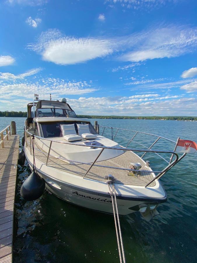 Luxusurlaub Auf Der Amavida Yacht / Scharmuetzelsee バート・ザーロー エクステリア 写真