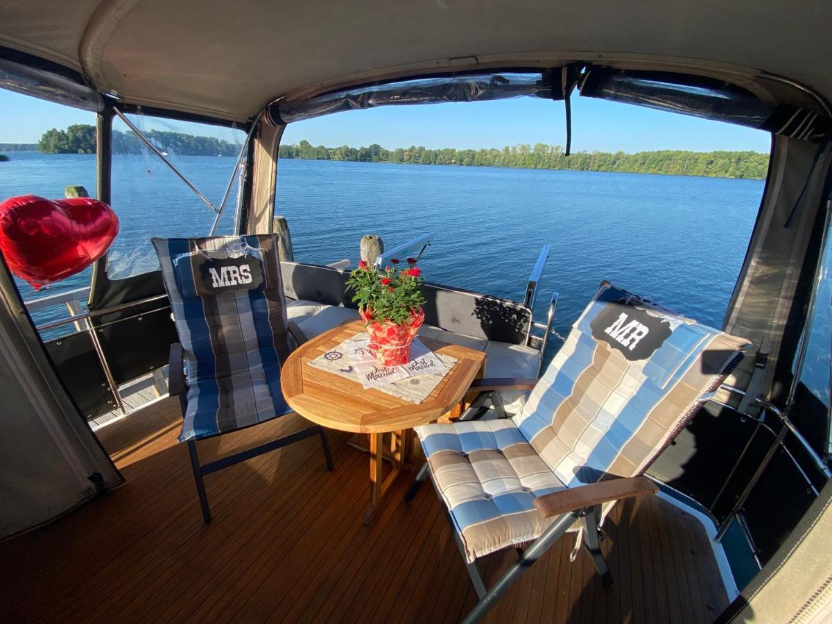 Luxusurlaub Auf Der Amavida Yacht / Scharmuetzelsee バート・ザーロー エクステリア 写真